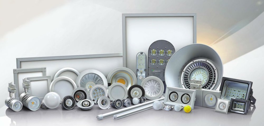 gama completa de produtos LED