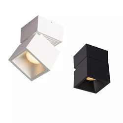 Downlight montado en superficie ajustable Adjustable Surface Mounted Downlight