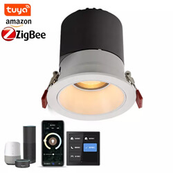 Foco empotrable LED regulable Zigbee Zigbee Dimmable LED Downlight